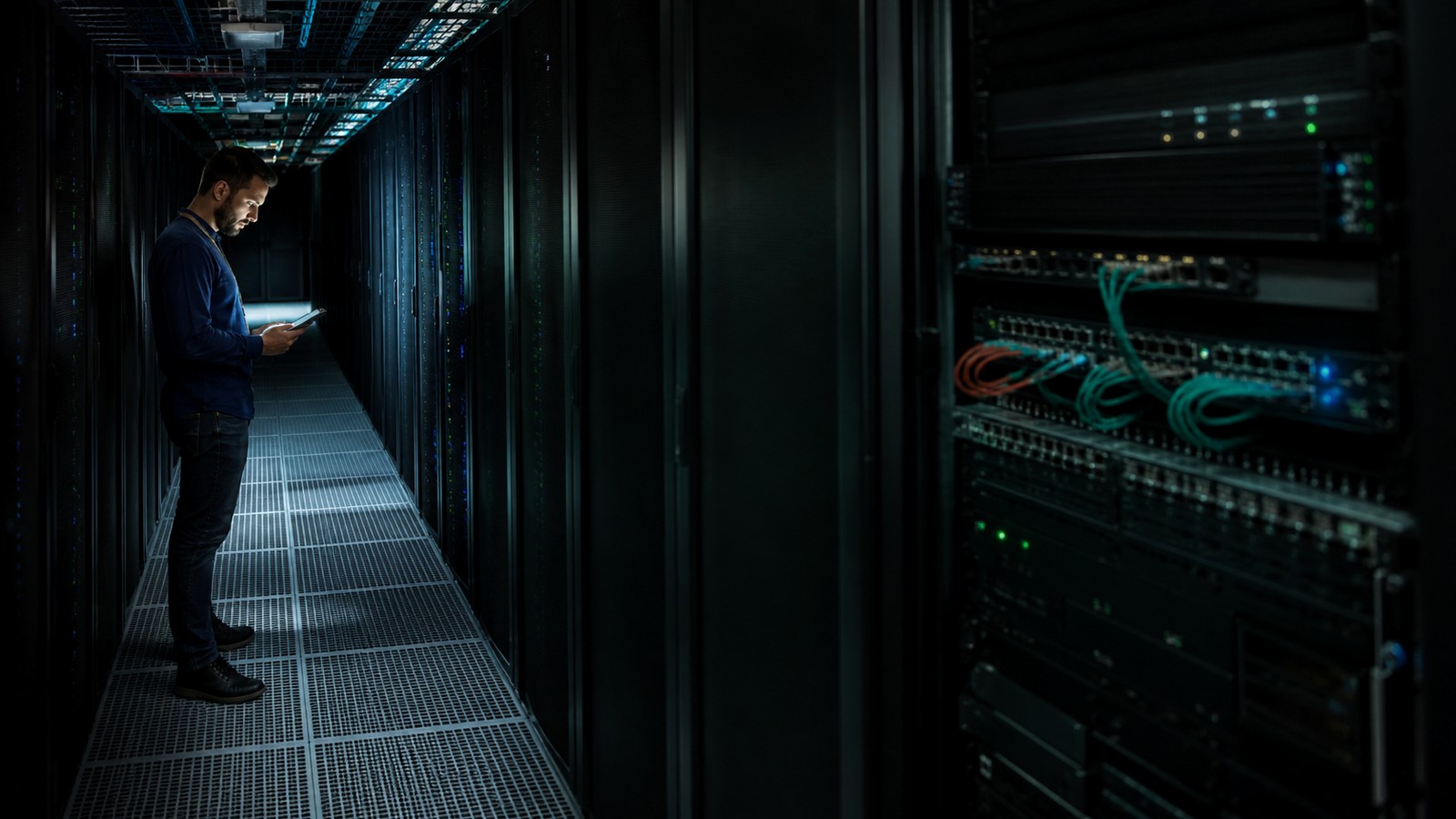 Ciberseguridad e infraestructura de red en Venezuela: imagen referencial de tecnología industrial